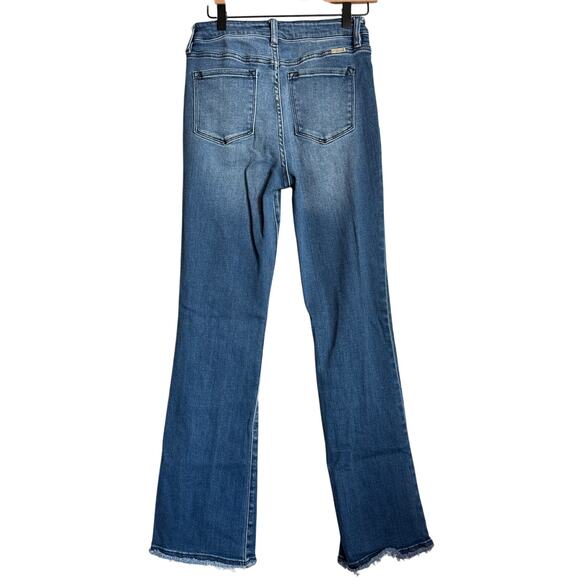KanCan Fort Kent High Rise Button Fly Bootcut Jeans Women’s 28 Blue - Picture 4 of 9